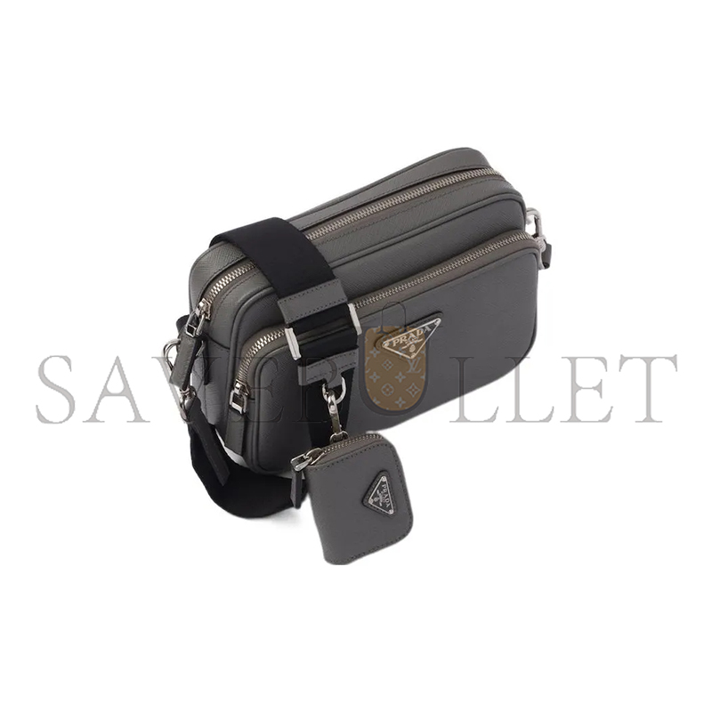 PRADA SAFFIANO LEATHER SHOULDER BAG 2VH170 (20*13.5*7cm)